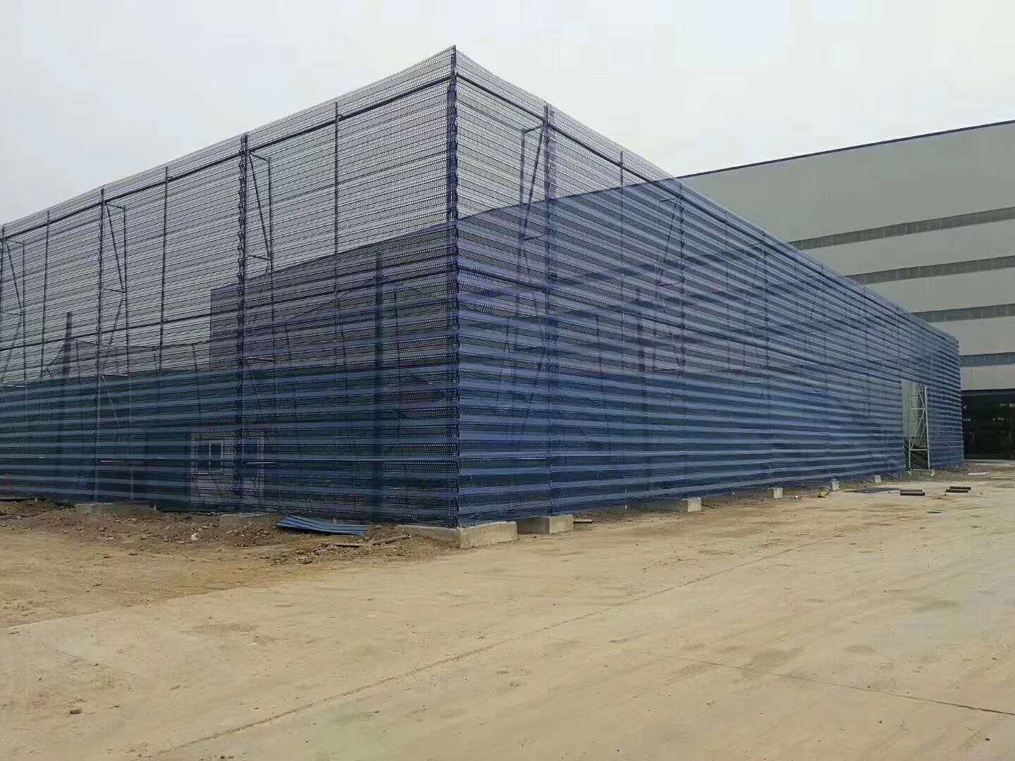 搅拌站防风抑尘网